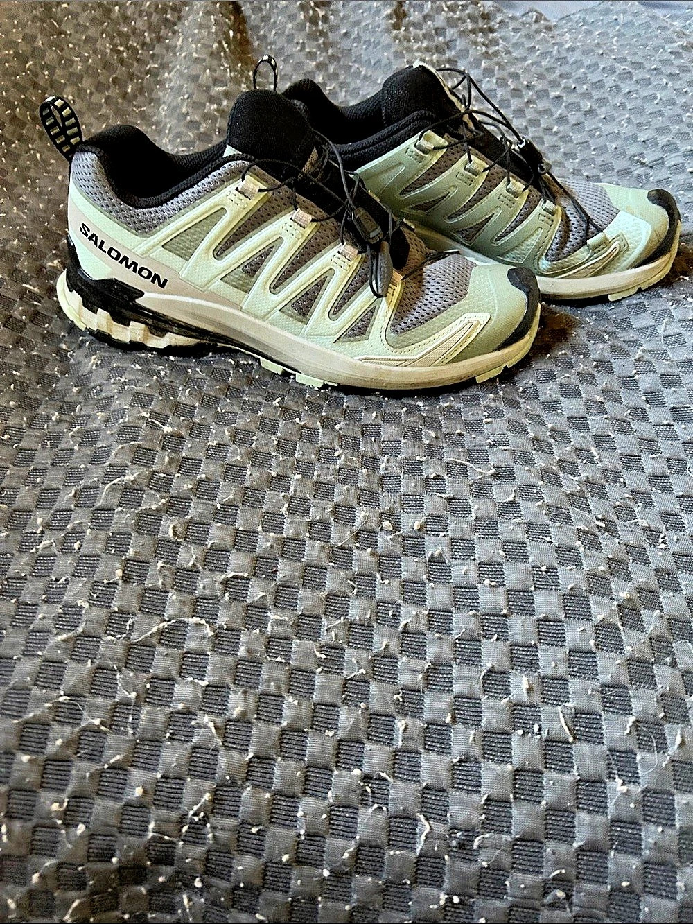 Salomon XA Pro 3D Trail Running Shoes Green & White US 8.5